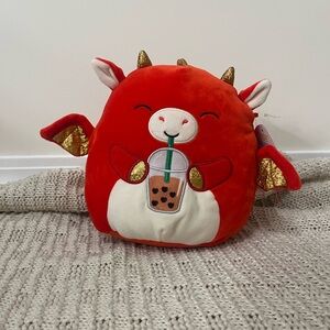 limited Edition: Squishmallows 8" Baiden Dragon - Valentines Day Edition